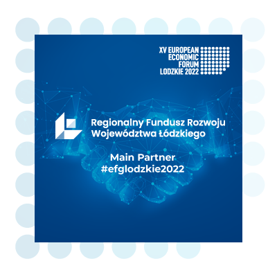 Regional Development Fund for the Lodzkie Region as the Main Partner of #efglodzkie2022